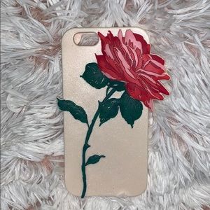 Ban.do iPhone 6/6s/7 silicone pink case | rose
